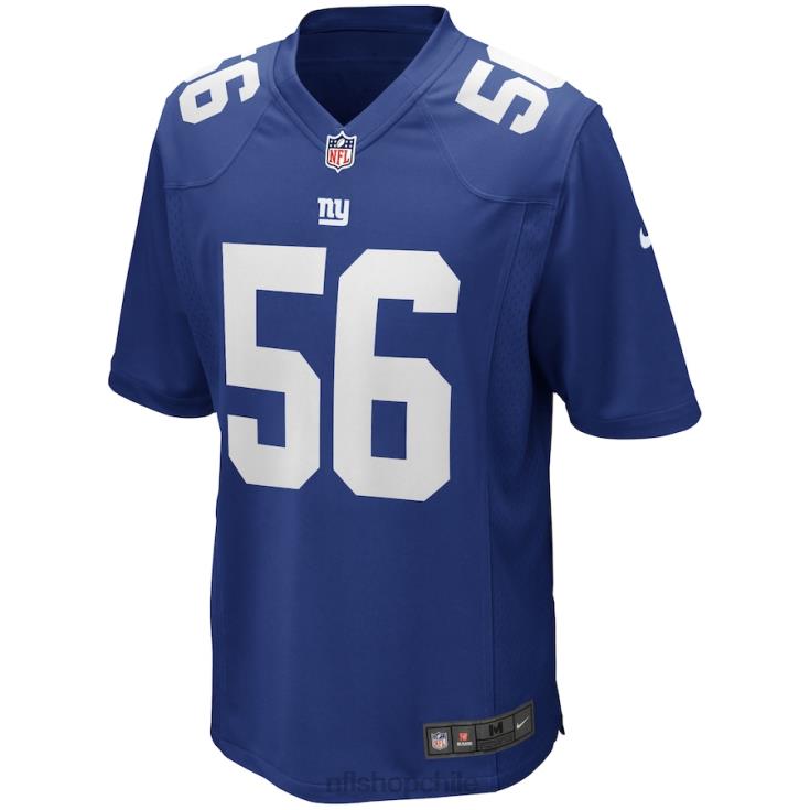 ropa NFL camiseta de jugador retirado de los gigantes de nueva york lawrence taylor nike royal game hombres 20DRH1134 - Image 2