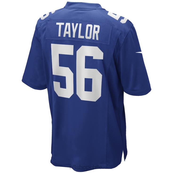 ropa NFL camiseta de jugador retirado de los gigantes de nueva york lawrence taylor nike royal game hombres 20DRH1134 - Image 3