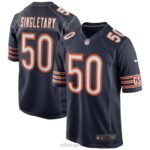 ropa NFL camiseta de jugador retirado del juego de los osos de chicago mike singletary nike azul marino hombres 20DRH679
