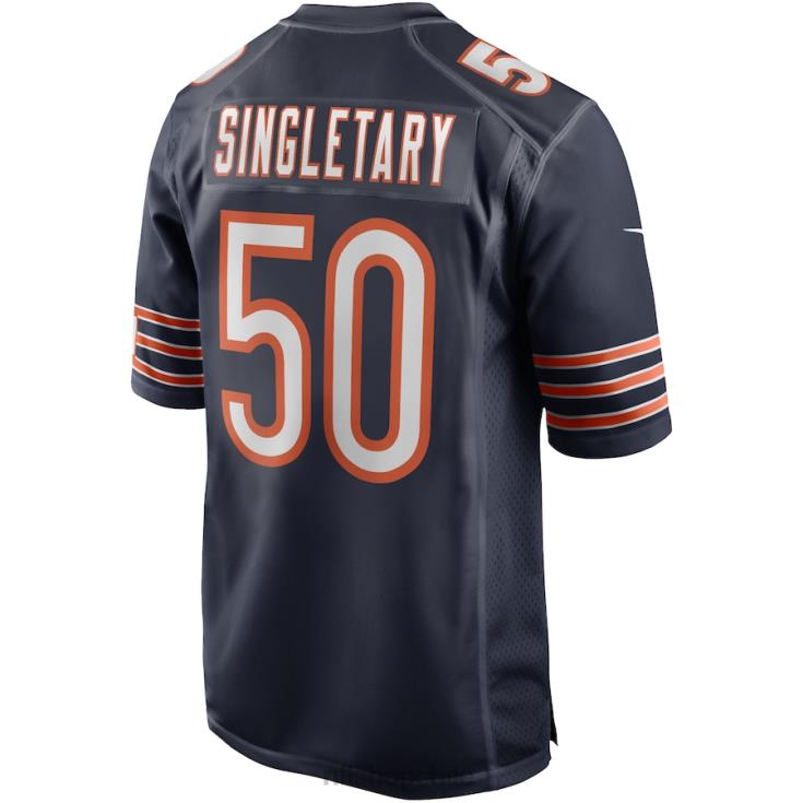 ropa NFL camiseta de jugador retirado del juego de los osos de chicago mike singletary nike azul marino hombres 20DRH679 - Image 3