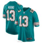 ropa NFL camiseta de jugador retirado nike aqua de los delfines de miami dan marino hombres 20DRH190