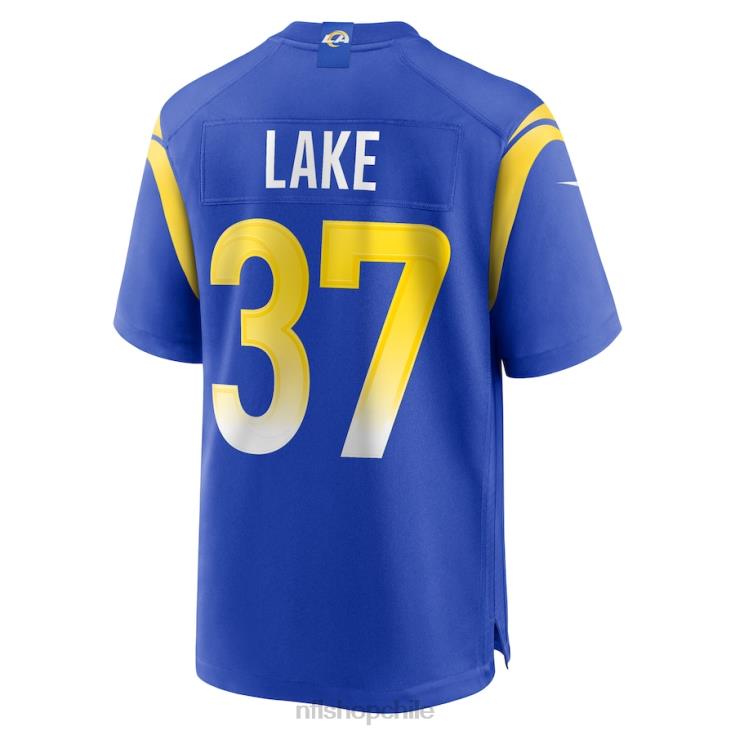 ropa NFL camiseta de los angeles rams quentin lake nike royal game player hombres 20DRH6103 - Image 3