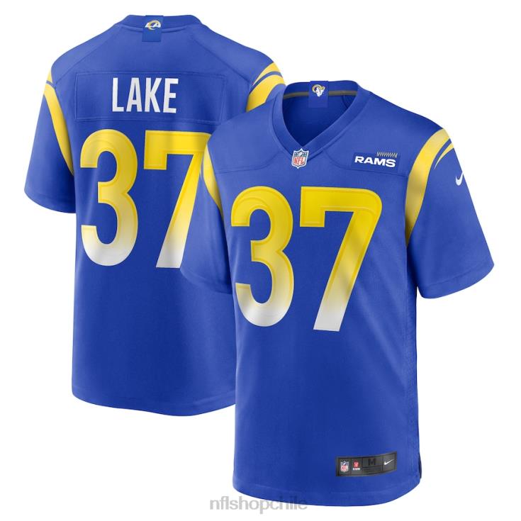 ropa NFL camiseta de los angeles rams quentin lake nike royal game player hombres 20DRH6103 - Image 1