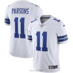 ropa NFL camiseta de los dallas cowboys micah parsons nike blanca vapor limitada hombres 20DRH191