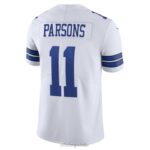 ropa NFL camiseta de los dallas cowboys micah parsons nike blanca vapor limitada hombres 20DRH191 - Image 3