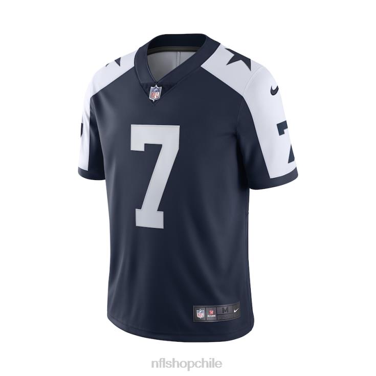 ropa NFL camiseta de los dallas cowboys trevon diggs nike azul marino alternativa vapor limitada hombres 20DRH979 - Image 2