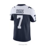 ropa NFL camiseta de los dallas cowboys trevon diggs nike azul marino alternativa vapor limitada hombres 20DRH979 - Image 3