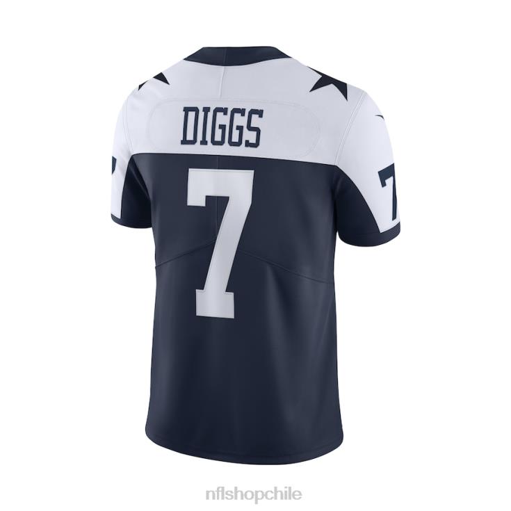 ropa NFL camiseta de los dallas cowboys trevon diggs nike azul marino alternativa vapor limitada hombres 20DRH979 - Image 3
