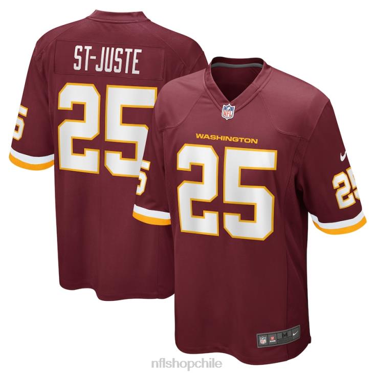 ropa NFL camiseta del equipo de fútbol de washington benjamin st-juste nike color burdeos hombres 20DRH6024 - Image 1