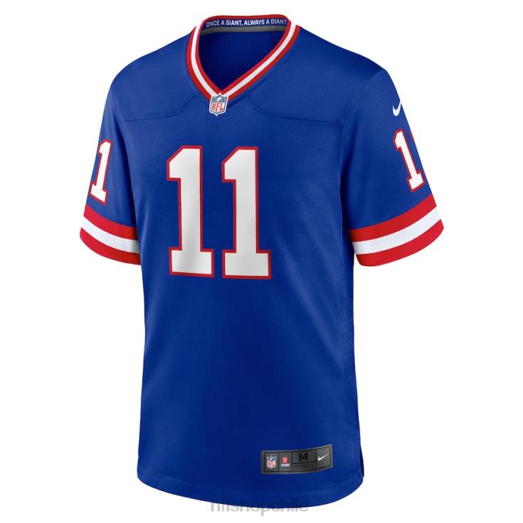 ropa NFL camiseta del juego de jugador retirado nike royal classic de los gigantes de nueva york phil simms hombres 20DRH1429 - Image 2