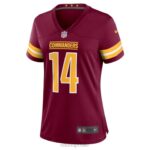 ropa NFL camiseta del juego del jugador nike borgoña de los comandantes de washington sam howell mujer 20DRH4230 - Image 2