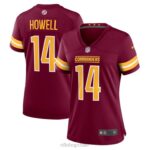 ropa NFL camiseta del juego del jugador nike borgoña de los comandantes de washington sam howell mujer 20DRH4230