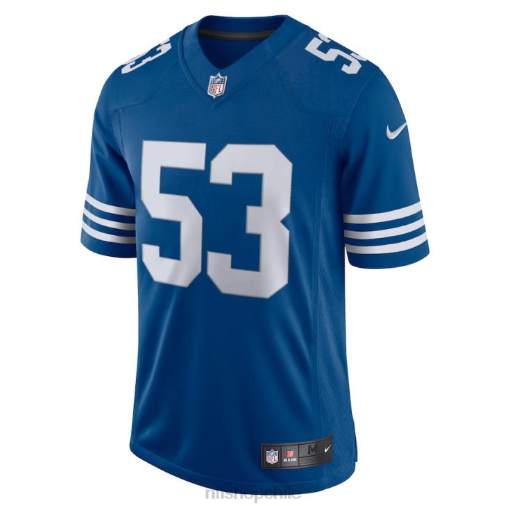 ropa NFL camiseta indianapolis potros darius leonard nike royal alternativo vapor limitada hombres 20DRH2931 - Image 2