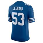 ropa NFL camiseta indianapolis potros darius leonard nike royal alternativo vapor limitada hombres 20DRH2931 - Image 3
