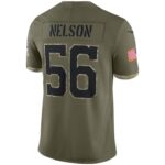 ropa NFL camiseta indianapolis potros nike olive 2022 saludo al servicio limitado hombres 20DRH3069 - Image 3