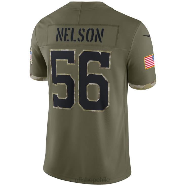 ropa NFL camiseta indianapolis potros nike olive 2022 saludo al servicio limitado hombres 20DRH3069 - Image 3