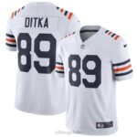 ropa NFL camiseta limitada de jugador retirado clásico alternativo de los osos de chicago mike ditka nike blanca 2019 hombres 20DRH2997