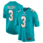 ropa NFL camiseta nike aqua game de los delfines de miami will fuller v hombres 20DRH5723