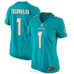 ropa NFL camiseta nike aqua game de tua tagovailoa de los delfines de miami mujer 20DRH1618