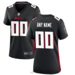 ropa NFL camiseta nike atlanta falcons negra personalizada mujer 20DRH5719