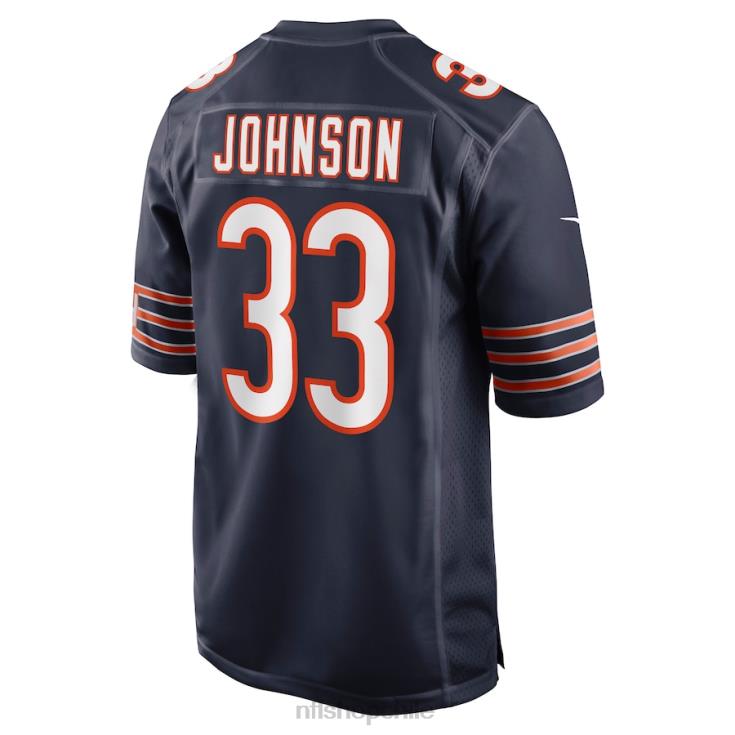 ropa NFL camiseta nike azul marino de los osos de chicago jaylon johnson hombres 20DRH4155 - Image 3