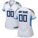 ropa NFL Camiseta Nike blanca de los Tennessee Titans personalizada. mujer 20DRH4985