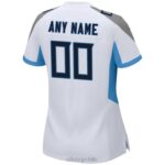 ropa NFL Camiseta Nike blanca de los Tennessee Titans personalizada. mujer 20DRH4985 - Image 3