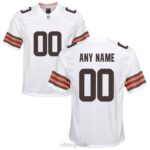 ropa NFL camiseta nike cleveland browns blanca personalizada juventud 20DRH2672