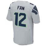 ropa NFL camiseta nike elite gris seattle seahawks 12s hombres 20DRH3417 - Image 3