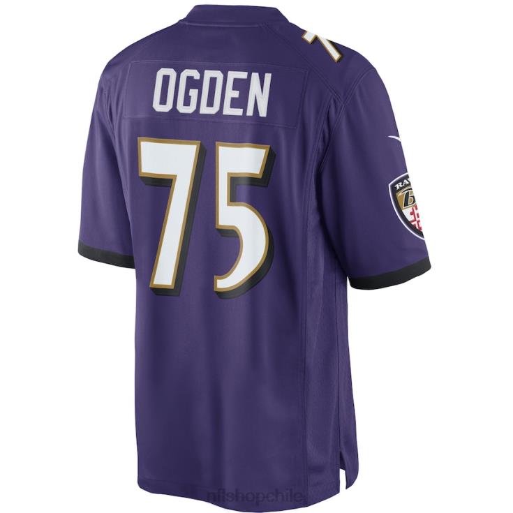 ropa NFL camiseta nike jonathan ogden púrpura baltimore ravens jugador retirado camiseta limitada hombres 20DRH3944 - Image 3