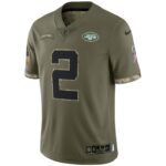ropa NFL camiseta nike new york jets olive 2022 saludo al servicio limitado hombres 20DRH2195 - Image 2
