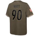 ropa NFL camiseta nike pittsburgh steelers oliva 2022 salute to service player limitada juventud 20DRH2572 - Image 3