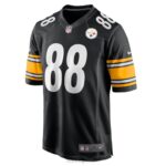 ropa NFL camiseta nike pittsburgh steelers pat freiermuth negra hombres 20DRH568 - Image 2