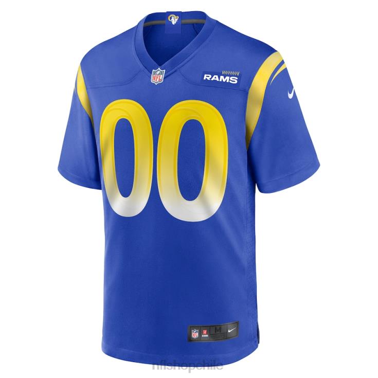 ropa NFL camiseta nike royal custom game de los angeles rams hombres 20DRH251 - Image 2