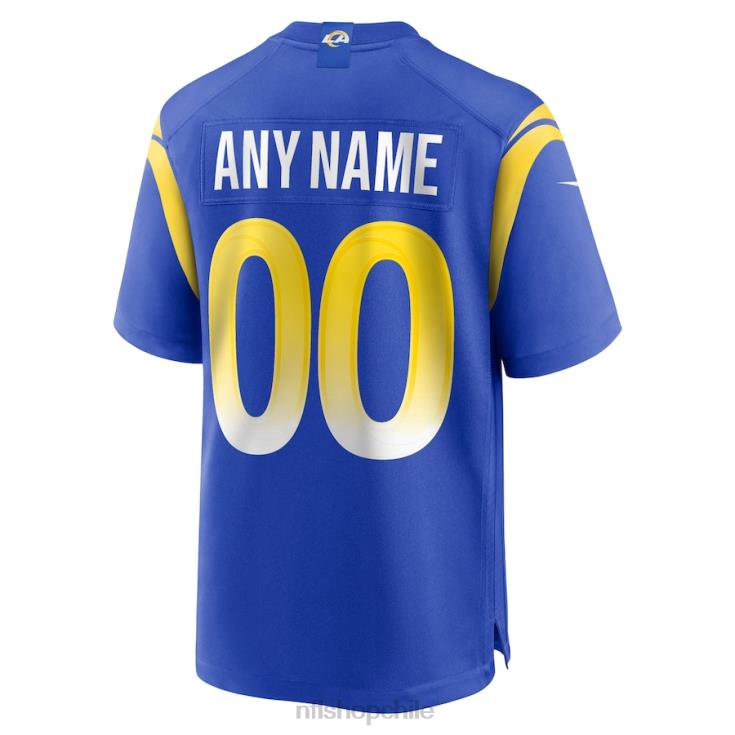 ropa NFL camiseta nike royal custom game de los angeles rams hombres 20DRH251 - Image 3