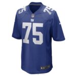 ropa NFL camiseta nike royal game de joshua ezeudu de los gigantes de nueva york hombres 20DRH3868 - Image 2