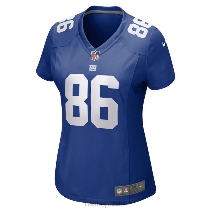 ropa NFL camiseta nike royal game de los gigantes de nueva york darius slayton mujer 20DRH6500 - Image 2