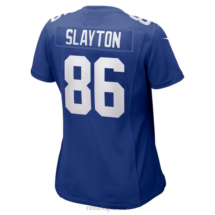 ropa NFL camiseta nike royal game de los gigantes de nueva york darius slayton mujer 20DRH6500 - Image 3