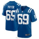 ropa NFL camiseta nike royal game de matt pryor de los indianapolis pots hombres 20DRH6553