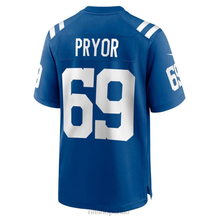 ropa NFL camiseta nike royal game de matt pryor de los indianapolis pots hombres 20DRH6553 - Image 3