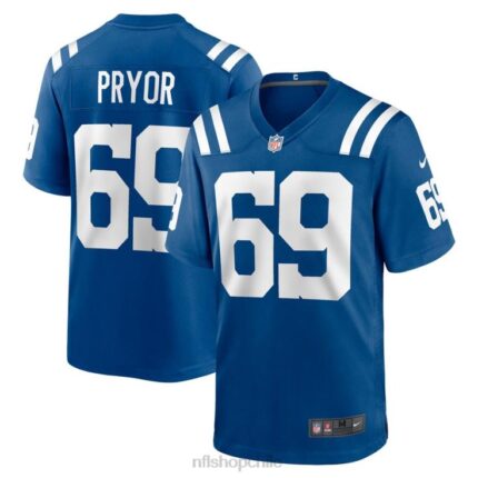 ropa NFL camiseta nike royal game de matt pryor de los indianapolis pots hombres 20DRH6553