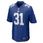 ropa NFL camiseta nike royal game matt breida de los gigantes de nueva york hombres 20DRH6240 - Image 2