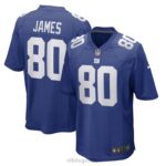 ropa NFL camiseta nike royal game player de los gigantes de nueva york richie james hombres 20DRH2419