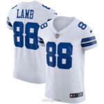 ropa NFL camiseta nike vapor elite blanca de los dallas cowboys ceedee lamb hombres 20DRH3089