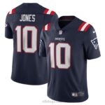 ropa NFL camiseta nike vapor limitada de los patriotas de nueva inglaterra mac jones hombres 20DRH1179