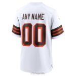 ropa NFL camiseta personalizada alternativa de la colección 1946 de nike de los cleveland browns hombres 20DRH465 - Image 3