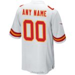 ropa NFL camiseta personalizada blanca nike de los kansas city chiefs hombres 20DRH363 - Image 3