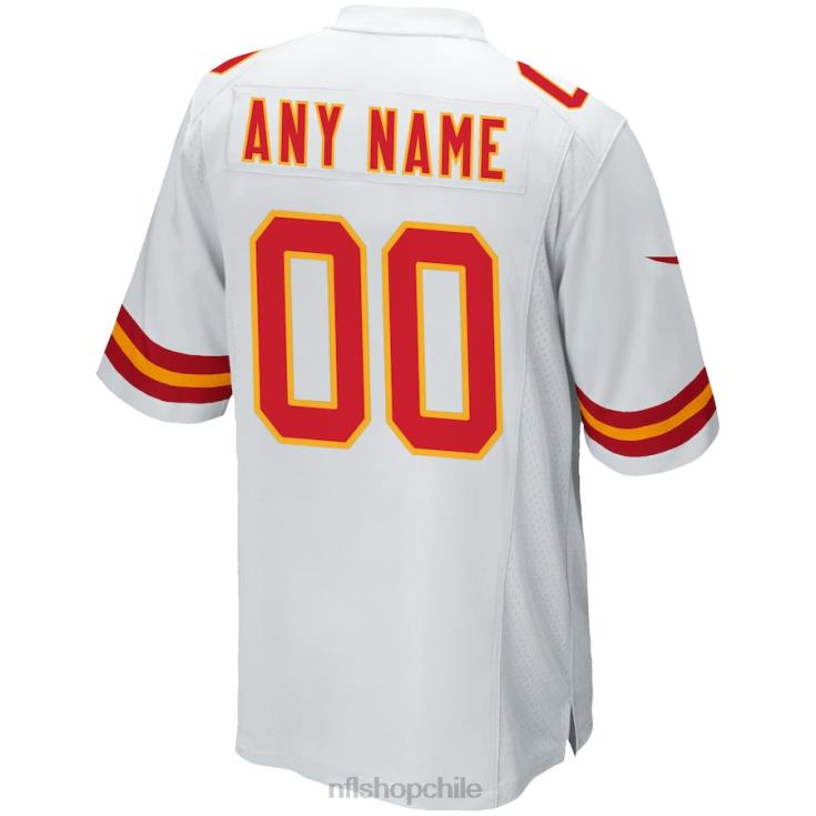 ropa NFL camiseta personalizada blanca nike de los kansas city chiefs hombres 20DRH363 - Image 3