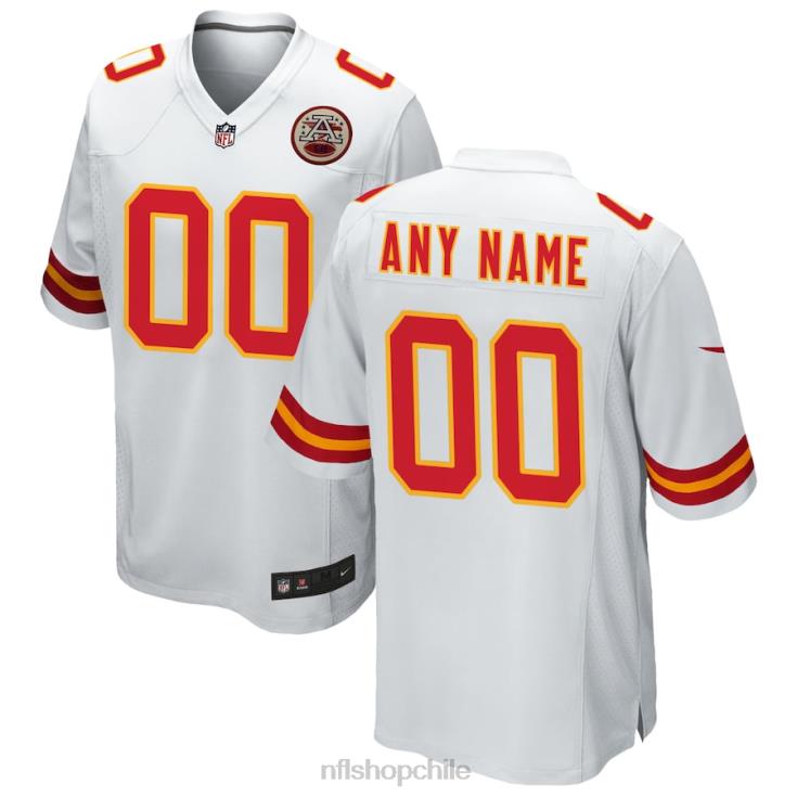 ropa NFL camiseta personalizada blanca nike de los kansas city chiefs hombres 20DRH363 - Image 1