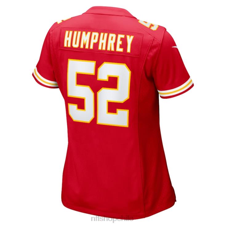 ropa NFL camiseta roja del juego de nike humphrey de kansas city chiefs creed mujer 20DRH1789 - Image 3